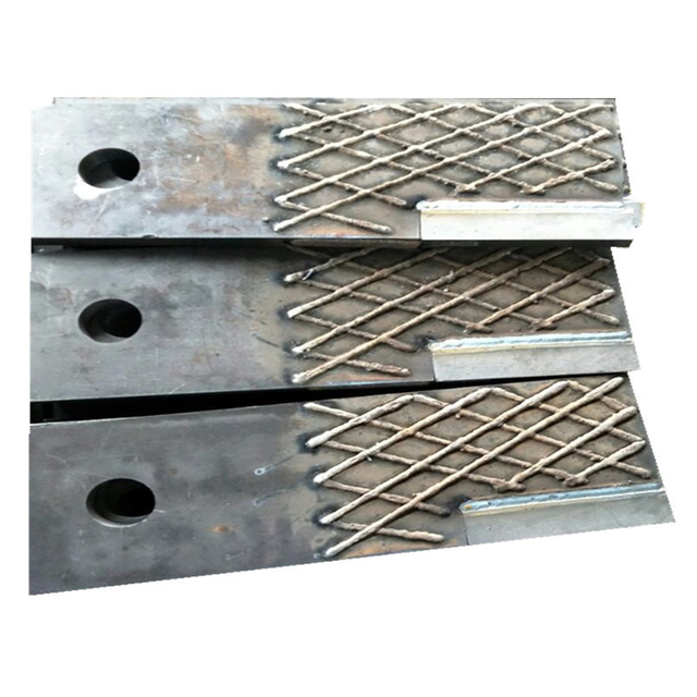 冲击阻力150J/cm2高铬刀刀边缘用于采矿