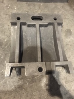 断裂阻力定制徽标白铁双金属铸造