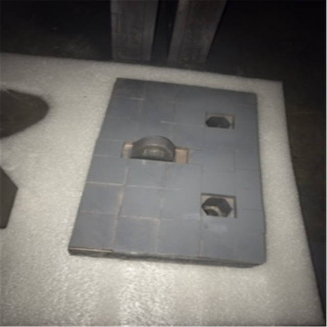 耐腐蚀700BHN的碳化物碳化物磨损零件用于破碎机