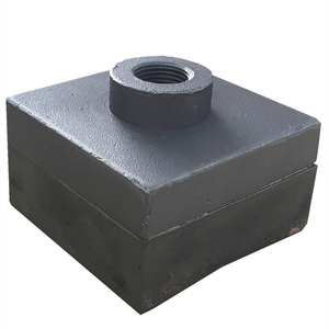 90x90x55mm 3.1公斤BI金属63HRC / 700BHN Grinder Hammer Tips